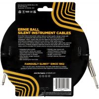 Ernie Ball Câbles instrument classic Silent jack/jack 6m noir - Vue 2