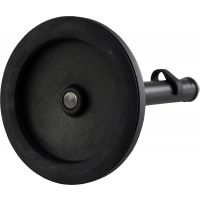 Gator Frameworks Pied de micro de bureau avec base ronde de 15 cm et hauteur fixe de 23 cm - Vue 2