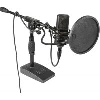 Gator Frameworks Pied de micro pour grosse caisse et ampli avec perche à section unique - Vue 2