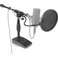 Gator Frameworks Pied de micro pour grosse caisse et ampli avec perche à section unique - Vue 3