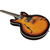 Eko Fusion hollowbody double cut Sunburst - Vue 3