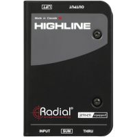Radial HighLine - isolateur de ligne mono pour simulateur d'amplis - Vue 2