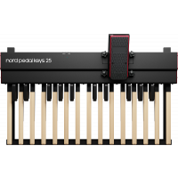 Nord Pédalier MIDI 25 notes avec pédale de contrôle EP30 incluse - Vue 6