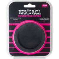 Ernie Ball Bouchon de rosace en caoutchouc noir pour guitare acoustique 