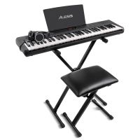 Alesis Harmony 61 Mk4 - Clavier arrangeur 61 touches avec pied, banquette, casque et pédale - Vue 1