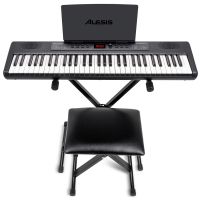 Alesis Harmony 61 Mk4 - Clavier arrangeur 61 touches avec pied, banquette, casque et pédale - Vue 2