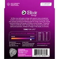 Elixir Pack de 3 jeux Acoustic Nanoweb Bronze 80/20 12-53 Light - Vue 3