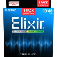 Elixir Pack de 3 jeux Electric Optiweb 10-46 Light - Vue 2