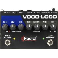 Radial Voco-Loco Mk2 - pédale de boucle d'effets pour microphone - Vue 1