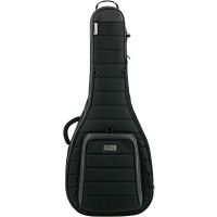 Mono 2 GUITARES ACOUSTIQUE ET ELECTRIQUE (AVEC ROULETTES) - NOIR - Vue 1