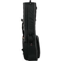 Mono 2 GUITARES ACOUSTIQUE ET ELECTRIQUE (AVEC ROULETTES) - NOIR - Vue 3