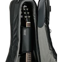 Mono 2 GUITARES DEMI-CAISSE ET ELECTRIQUE (AVEC ROULETTES) - NOIR - Vue 5