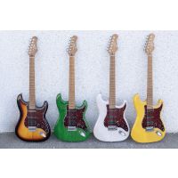Eko ST451 HSS Transparent Sunburst - touche érable torréfié - Vue 7