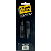 Yellow Cable AD05 Adaptateur jack male 3.5 mm jack fem. 6.35 mm - lot de 2 - Vue 1