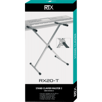 RTX RX20T Stand clavier X pro à rotule crantée - titane - Vue 2