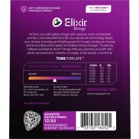 Elixir 16052 Nanoweb Phosphore Bronze Light 12-53 - Vue 3