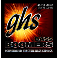 GHS 5MLDYB Bass Boomers 5 cordes Medium/Light 45-125 - Vue 1