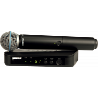 Système Sans Fil XLR Pour Micro Shure BETA58/Sennheiser E945 - 20 Canaux, 550-574 MHz, Portée 50 M