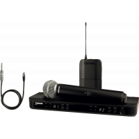 Shure BLX1288/SM58 Système double sans fil avec 2 microS main SM58 - M17 - Vue 1