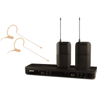 Shure BLX188/MX53 Système double sans fil avec 2 micros tour d'oreille MX153 - M17 - Vue 1