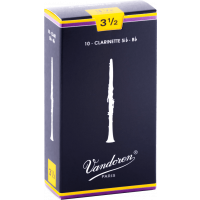 Vandoren Anches clarinette Sib Traditionnelles force 3,5 - Vue 1