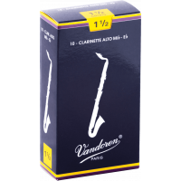 Vandoren Anches clarinette alto Traditionnelles force 1,5 - Vue 1