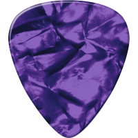 Dunlop 72 Médiators Celluloïd Heavy, violet - Vue 2