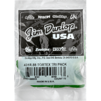 Dunlop Tortex Triangle 0,88mm sachet de 72 - Vue 1