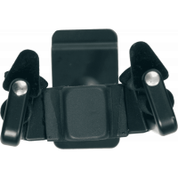 RTX 333S Support guitar mural universel tête rotative pour slat wall - noir - Vue 1