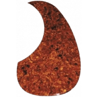 Yellow Parts Pickguard folk forme goute d'eau type écaille - Vue 1