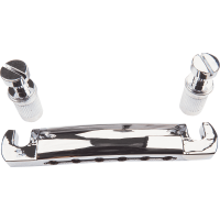 Yellow Parts Cordier et inserts type Les Paul® chrome - Vue 1