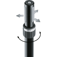 K&M 19674 Tube incliné pour enceinte - Vue 2