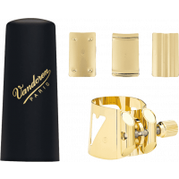 Vandoren Ligature Optimum saxo ténor V16 + couvre-bec plastique - Vue 1
