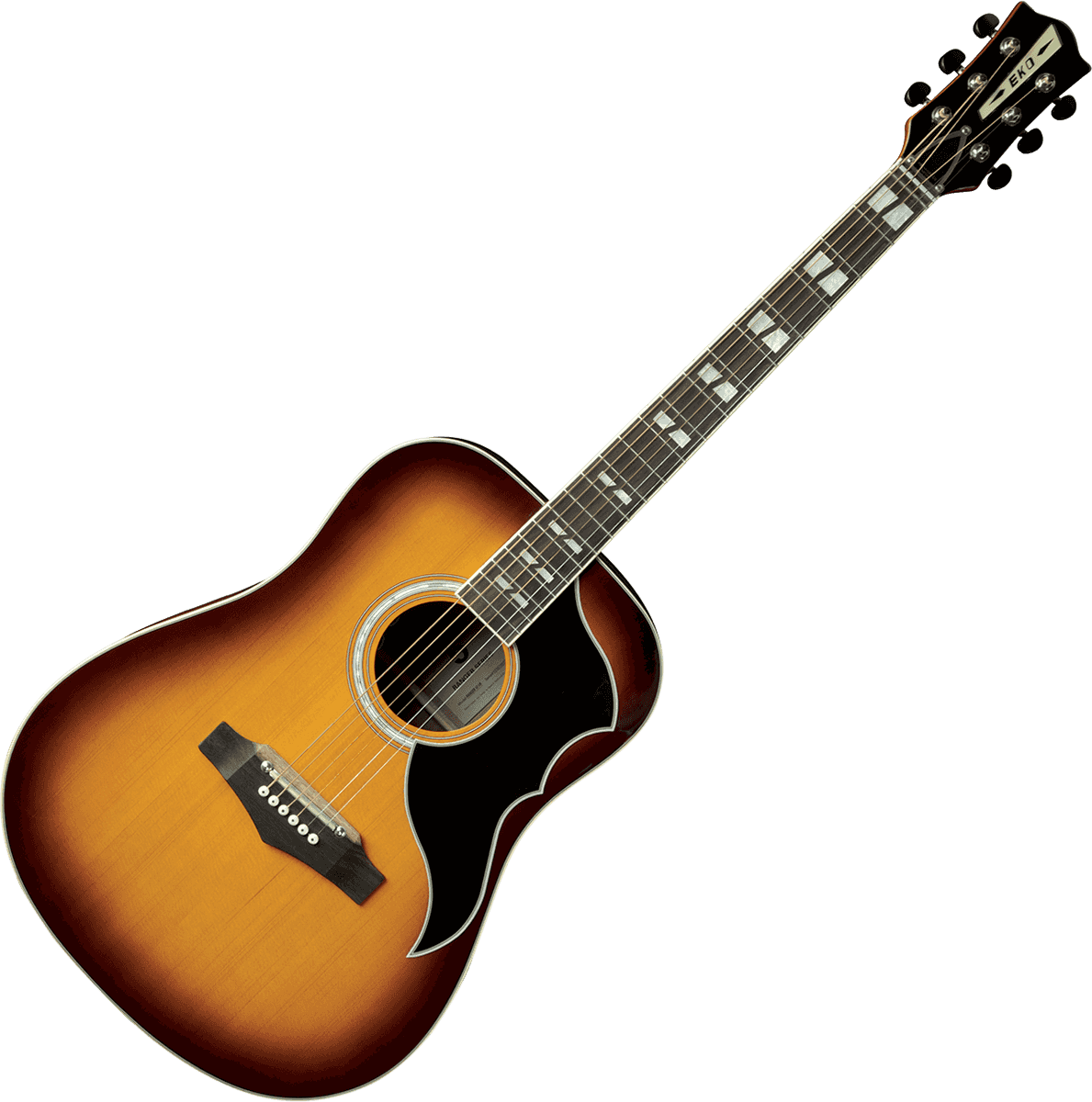 Eko Ranger Vintage Reissue VI électro Honey Burst